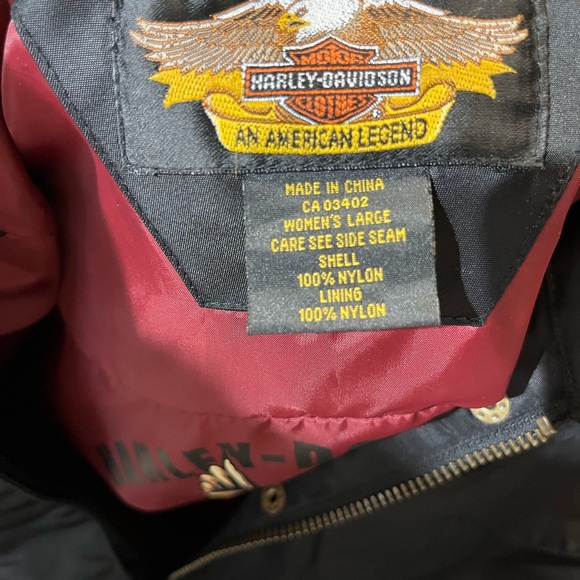 Harley Davidson women’s nylon jacket - Picture 7 of 12